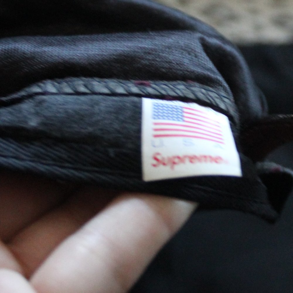 Supreme FW 2013 Burgundy Corduroy Croc Strap Hat - Picture 5 of 7